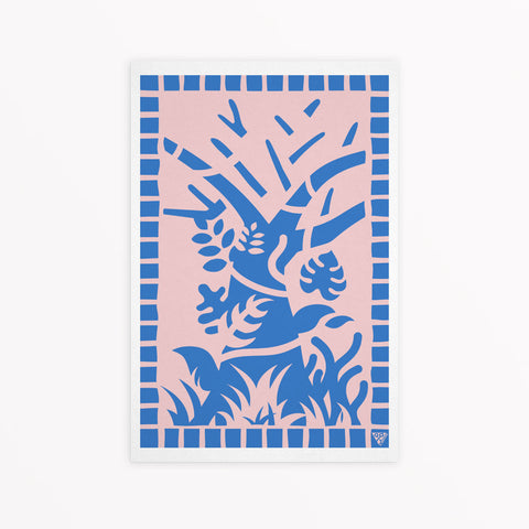 Fluid Garden - Presence Art Print