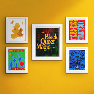 Black Queer Magic Art Print