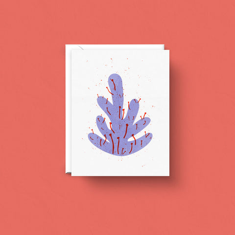 Lichen - Organisms Art Card
